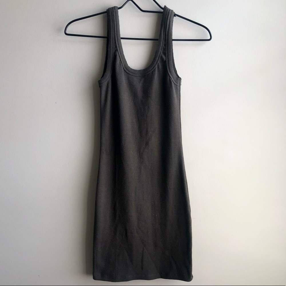 Fashion Nova Olive Tank Dress